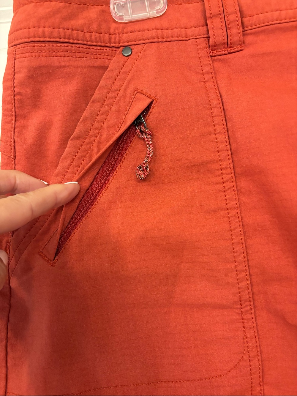 Title Nine Orange-Red Skort size 10 - Picture 16 of 16